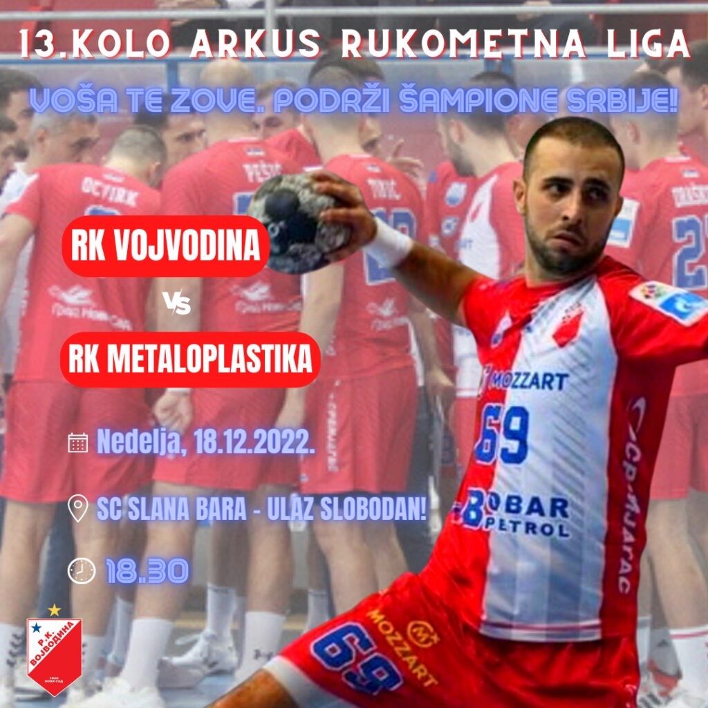 Vojvodina – Metaloplastika u nedelju