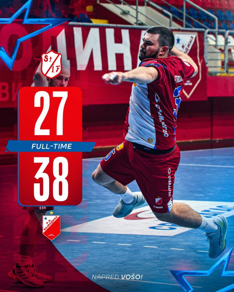 EHF: Vojvodina +11 protiv Farana