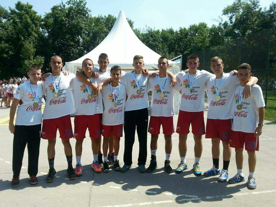 Voša ’01 – pobednik Sportskih igara mladih Srbije