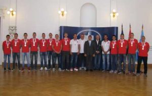 Zlatni iz Splita primljeni u gradskoj kući