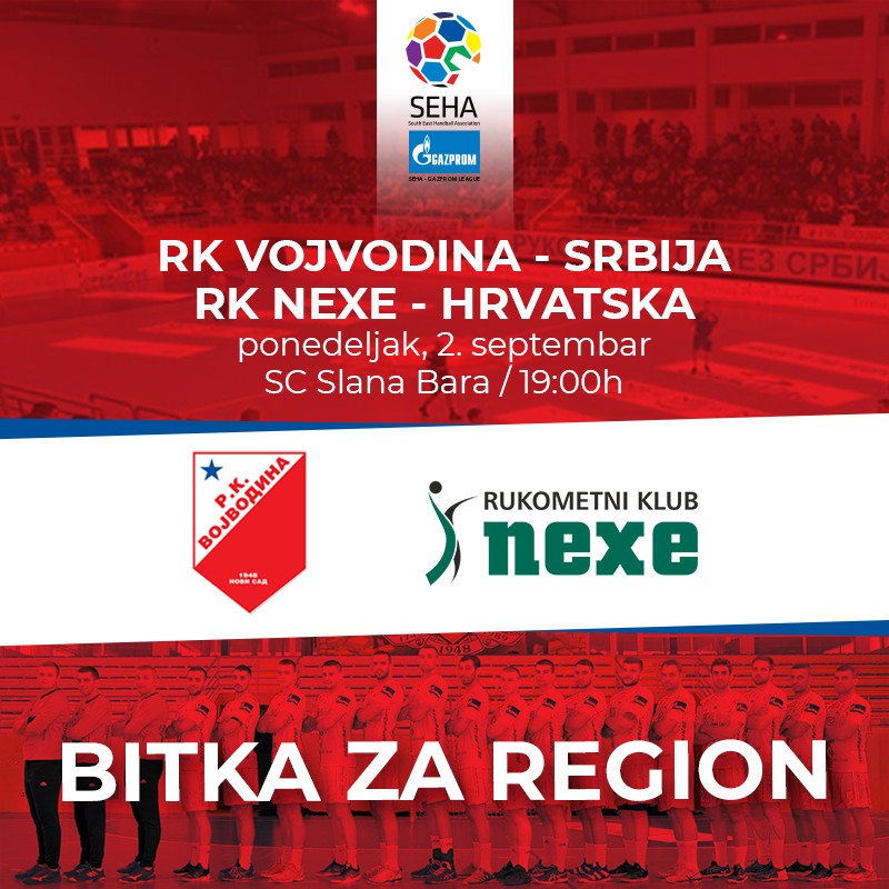 SEHA: Voša otvarana sezonu (ponedeljak, 19:00)