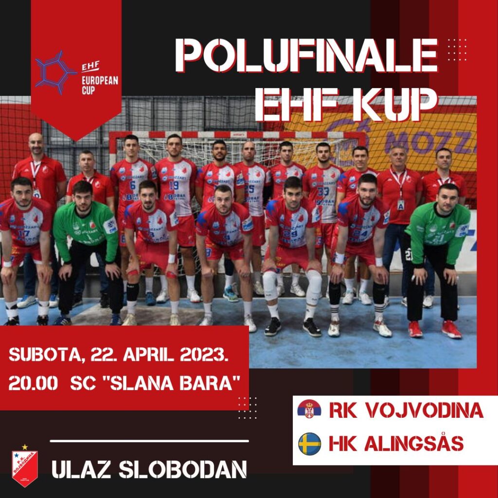 Istorijski meč: Voša se bori za finale EHF Kupa