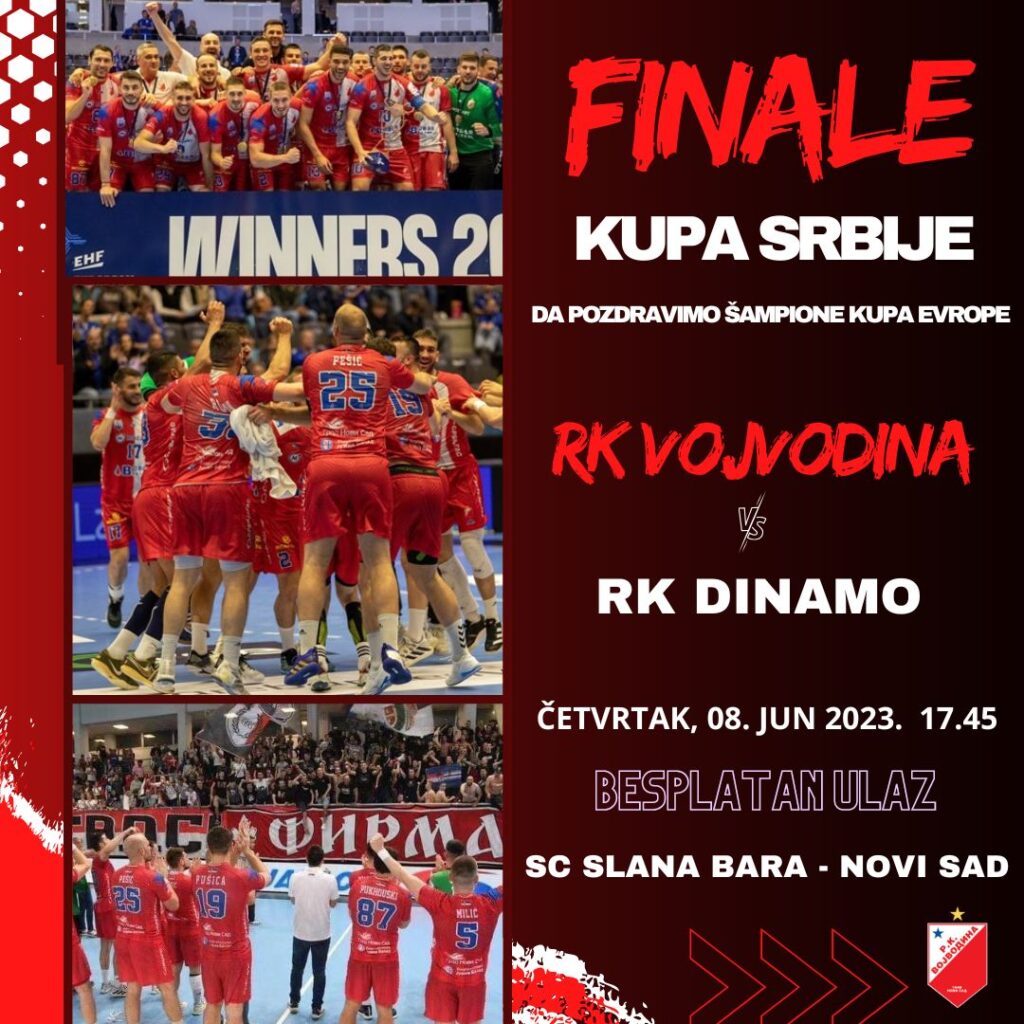 KUP SRBIJE: Voša protiv Dinama (8. juna)