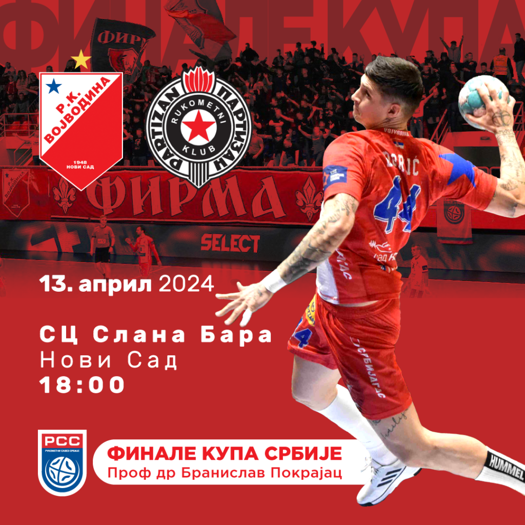 Finale Kupa: Voša dočekuje Partizan