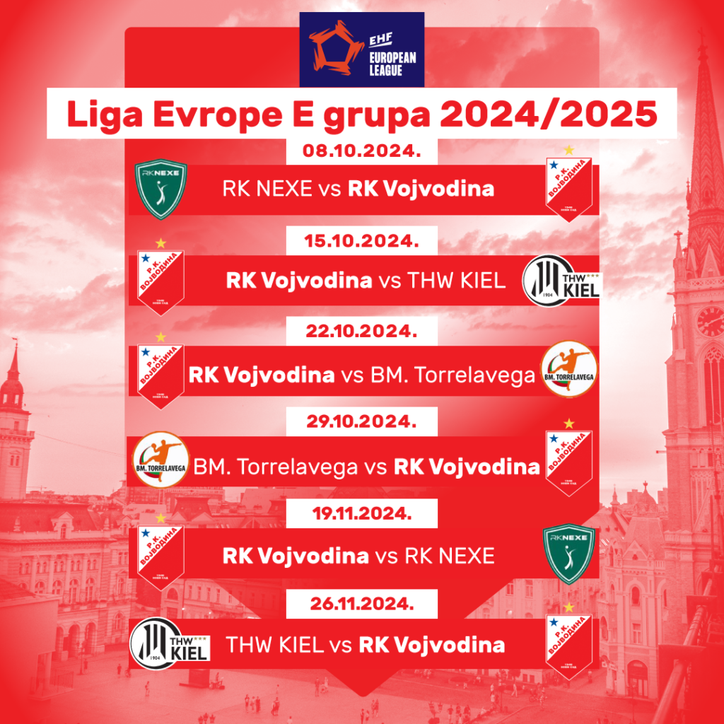 Raspored Liga Evrope