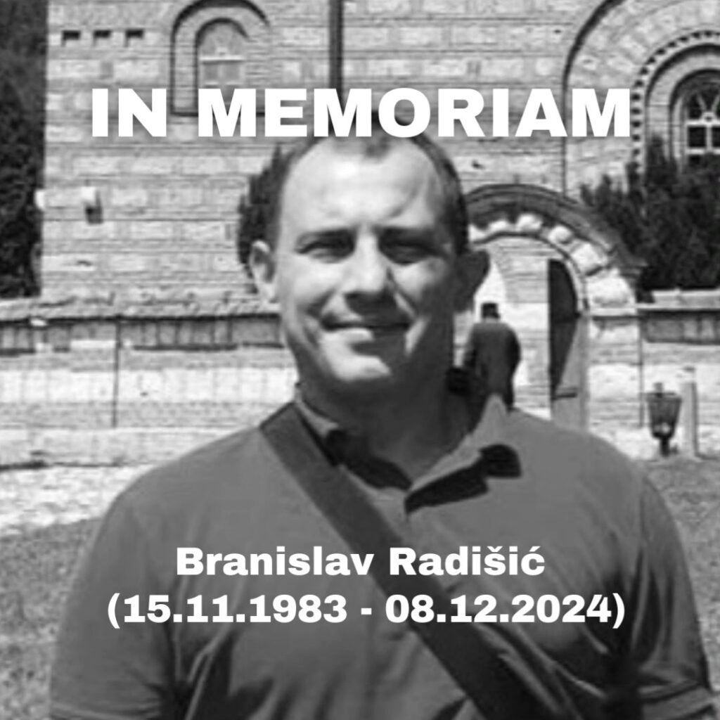 In memoriam: Branislav Bane Radišić