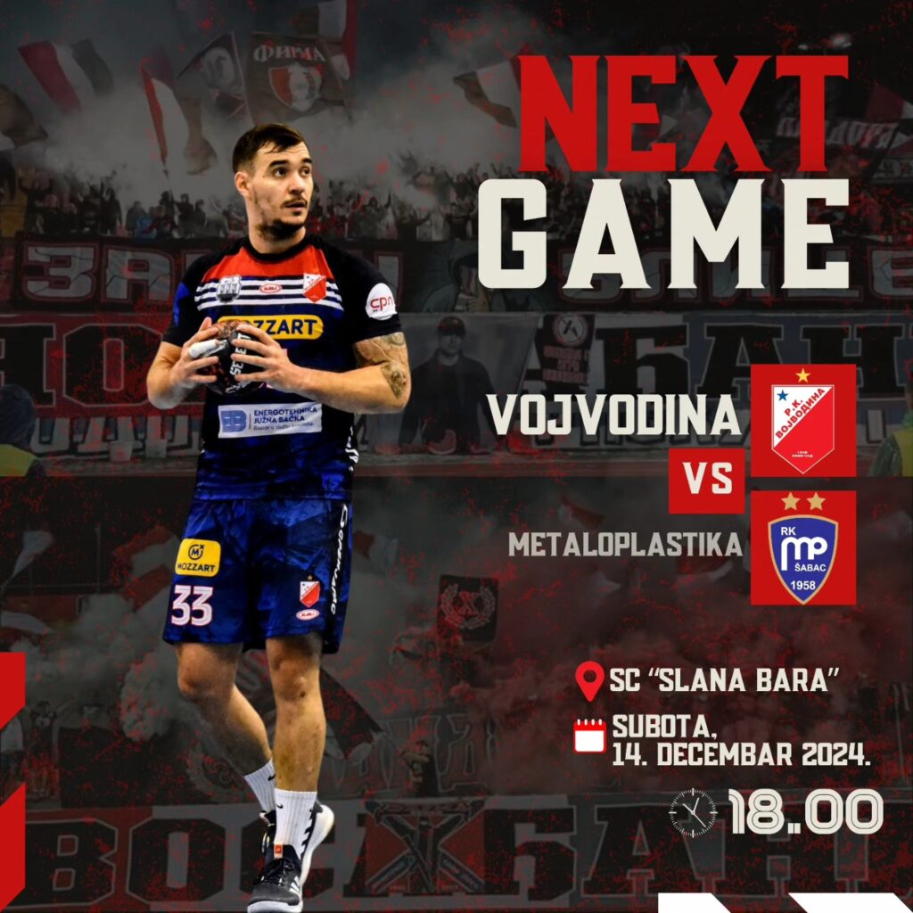 SRL: Voša – Metaloplastika (subota, 14.decembar)