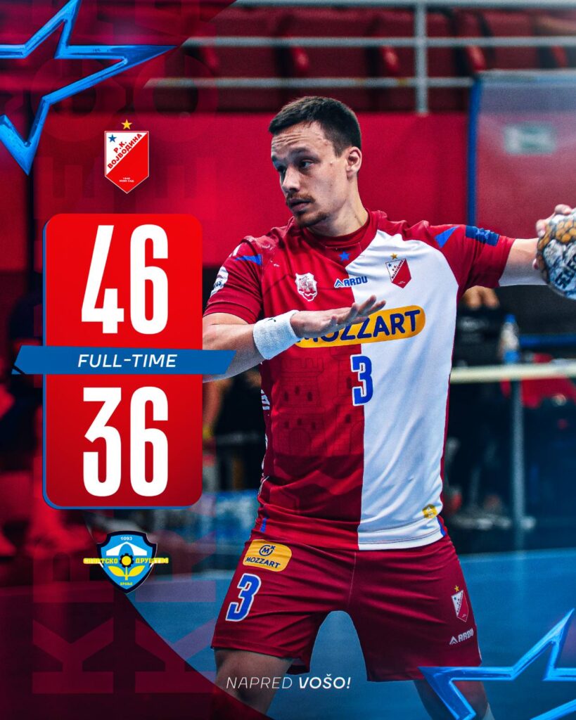 ARKUS: Vojvodina – Vranje 46:36