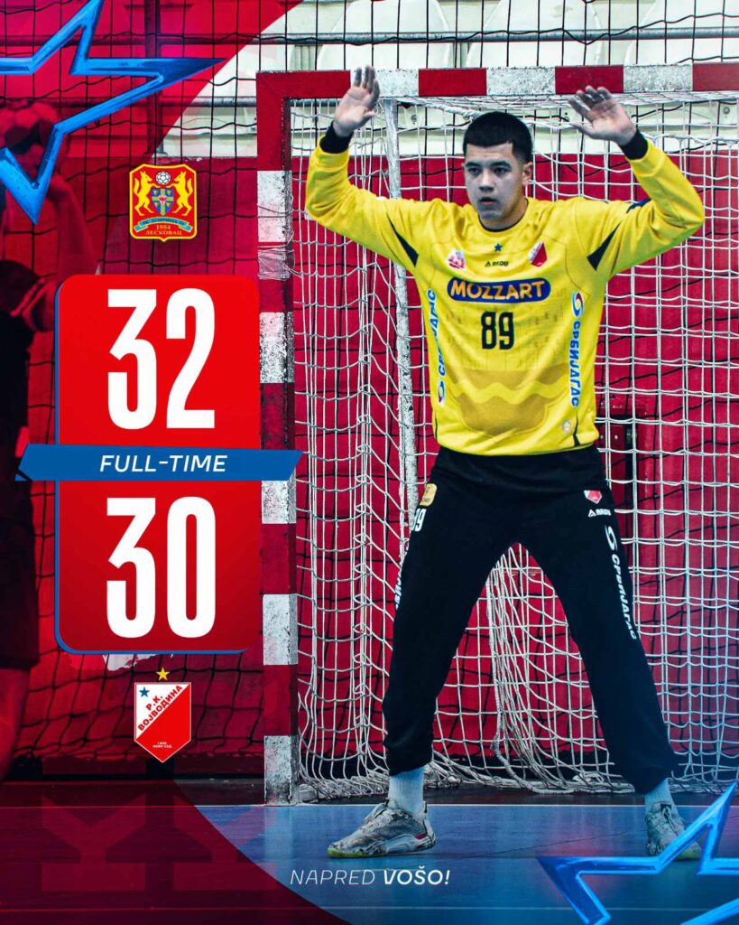 ARKUS: Dubočica – Vojvodina 32:30